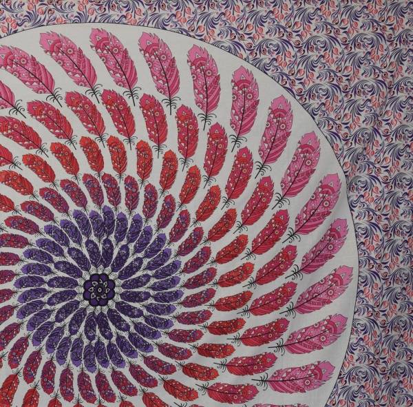 Simandra Wandtuch Mod-2 210x240cm - indischer Wandbehang Picknickdecke Tagesdecke Bis zu 50% Rabatt