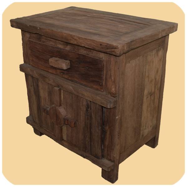 Simandra Altholz Kommode Pur Antik 2 Recycling Teak Holz massiv absolutes Unikat Vierteljährliche Förderung