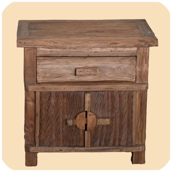 Simandra Altholz Kommode Pur Antik 4 Recycling Teak Holz massiv absolutes Unikat