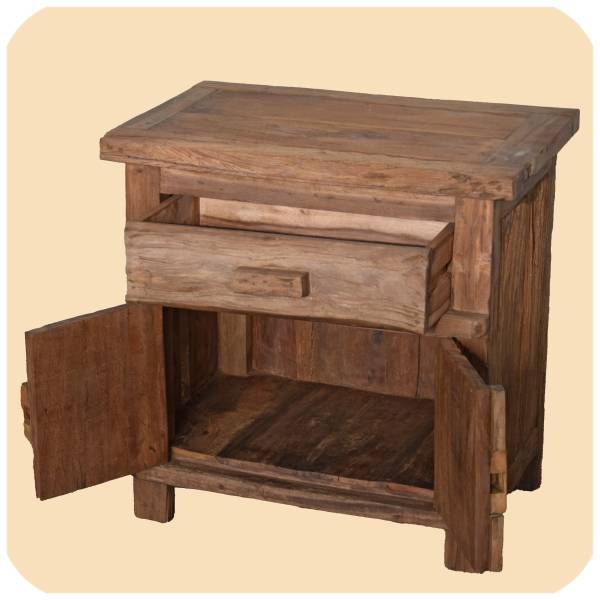 Simandra Altholz Kommode Pur Antik 4 Recycling Teak Holz massiv absolutes Unikat Discount Store für neue Produkte