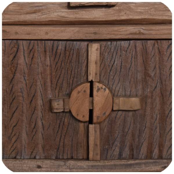 Simandra Altholz Kommode Pur Antik 4 Recycling Teak Holz massiv absolutes Unikat Discount Store für neue Produkte