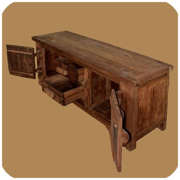 Simandra Altholz Kommode Lombok Vintage Massiv Teakholz Möbel Handarbeit Antik 2 Super Rabatt