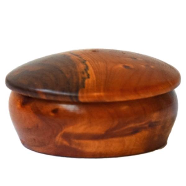 Simandra Thuja Holz Schatulle Dose Schmuckdose Holzschachtel Holzdose Holzschatulle Wurzelholz Kiste Pillendose mini