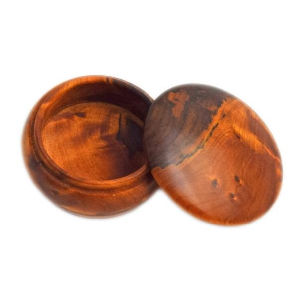 Simandra Thuja Holz Schatulle Dose Schmuckdose Holzschachtel Holzdose Holzschatulle Wurzelholz Kiste Pillendose mini Blitzverkäufe
