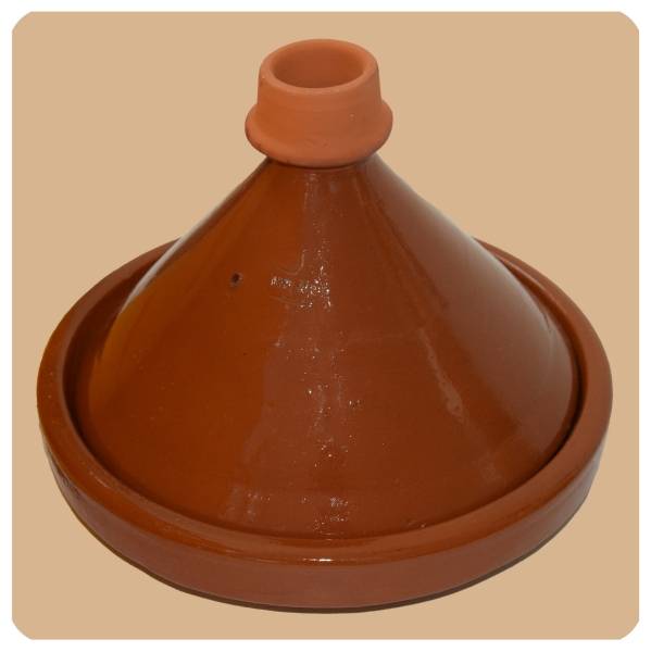 Simandra Tajine glasiert Tontopf aus Marokko Schmortopf 30 cm schadstofffrei