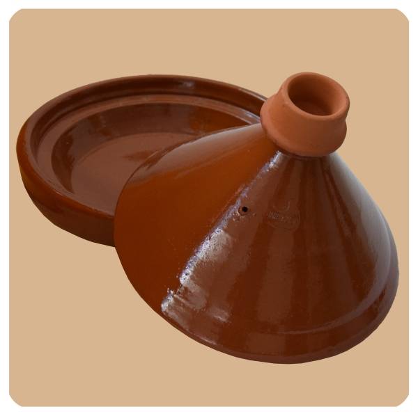 Simandra Tajine glasiert Tontopf aus Marokko Schmortopf 30 cm schadstofffrei Begrenztes Angebot