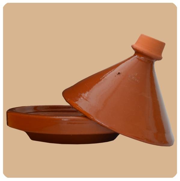 Simandra Tajine glasiert Tontopf aus Marokko Schmortopf 30 cm schadstofffrei Begrenztes Angebot