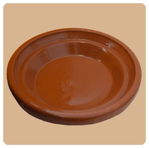 Simandra Tajine glasiert Tontopf aus Marokko Schmortopf bemalt 30 cm schadstofffrei Online Shopping