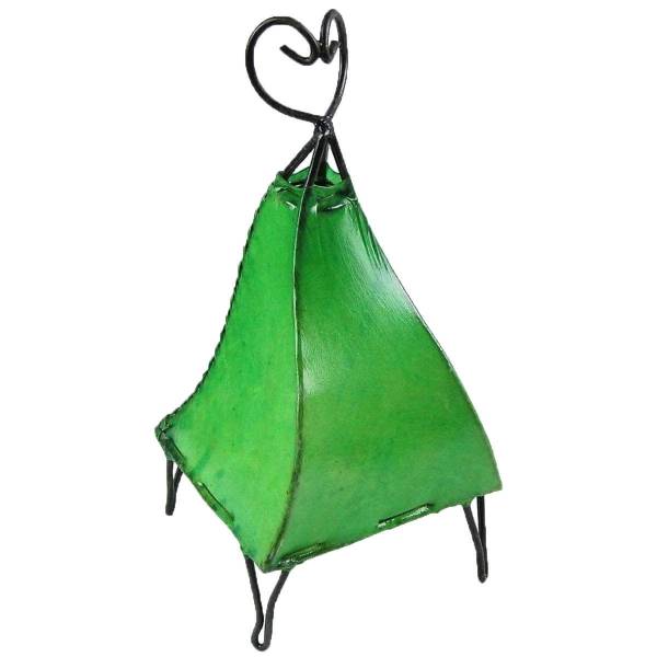 Simandra Orientalische Lampe Hennalampe marokkanische Lederlampe Tischleuchte Stehleuchte Mellah einfarbig 35-38 cm Muttertagsangebot