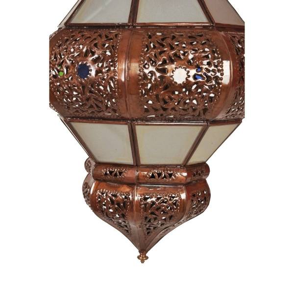 Simandra Orientalische marokkanische Lampe Palast Laterne Deckenlampe Deckenleuchte Hängelampe RUND 45 cm Große Rabatte