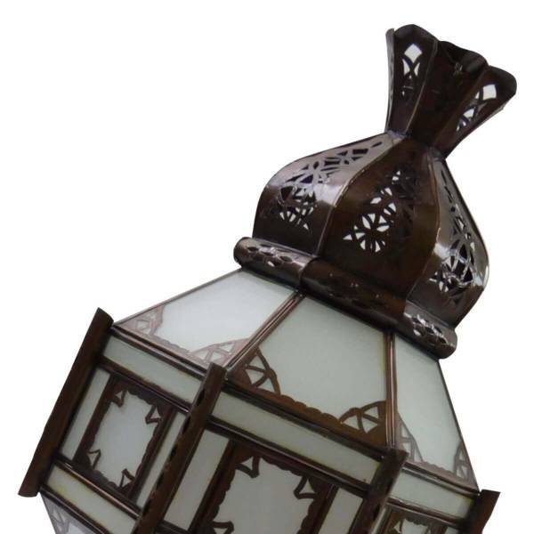 Simandra Orientalische marokkanische Lampe Palast Laterne Deckenlampe Deckenleuchte Hängelampe TEMPEL 60 cm Neuheiten