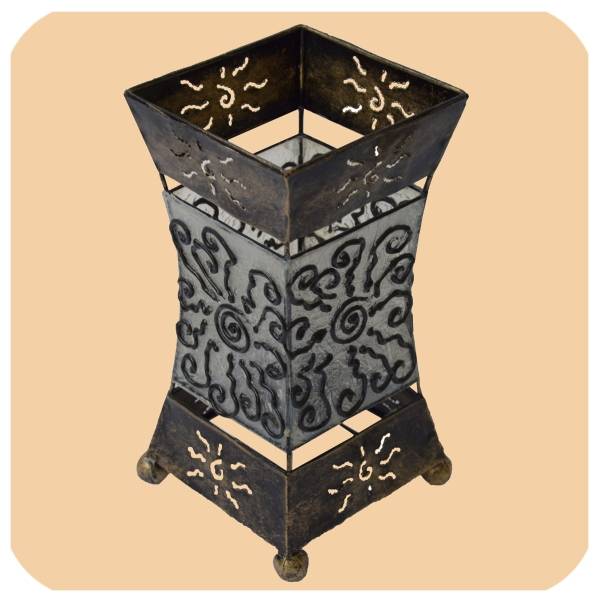 Simandra Stimmungsleuchte Stehlampe Xenia asiatische Tischlampe mit Sonnenmotiv Bestseller