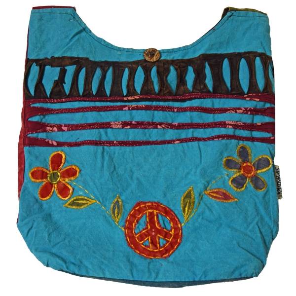 Simandra Patchwork Tasche Umhängetasche Handtasche Beuteltasche Tragetasche Schultertasche Shopper bestickt JETZT KAUFEN