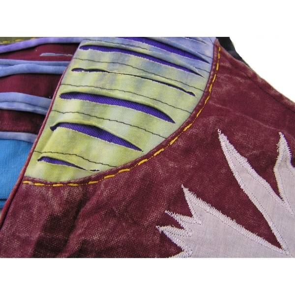 Simandra Patchwork Tasche Umhängetasche Handtasche Beuteltasche Tragetasche Schultertasche Tiermotiv Neueste Stile