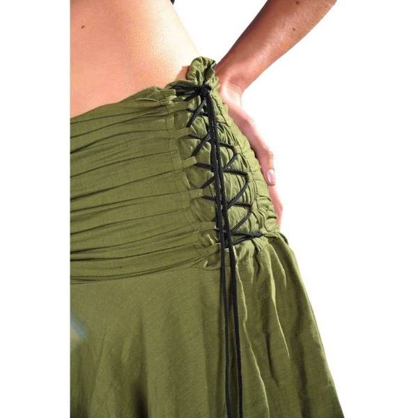 Simandra Rock Zipfelrock Elfenrock Hippie Goa Psy Midi Mittelalter Knielang Sommerrock Strandrock Orient Letzte 2 Tage