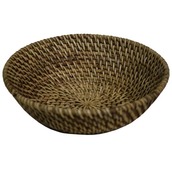 Simandra Schale Korb Körbchen aus Naturmaterial 100% Ata Rattan geflochten