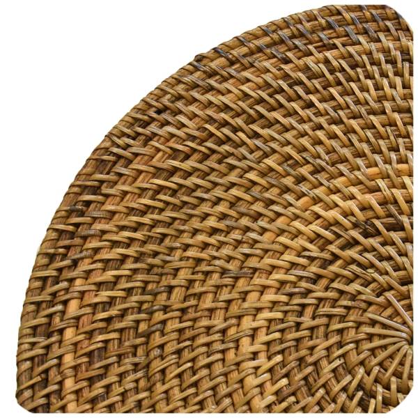 Simandra Untersetzer aus Rattan, Platzdeckchen, Tisch-Set dekorative Handarbeit Angebote