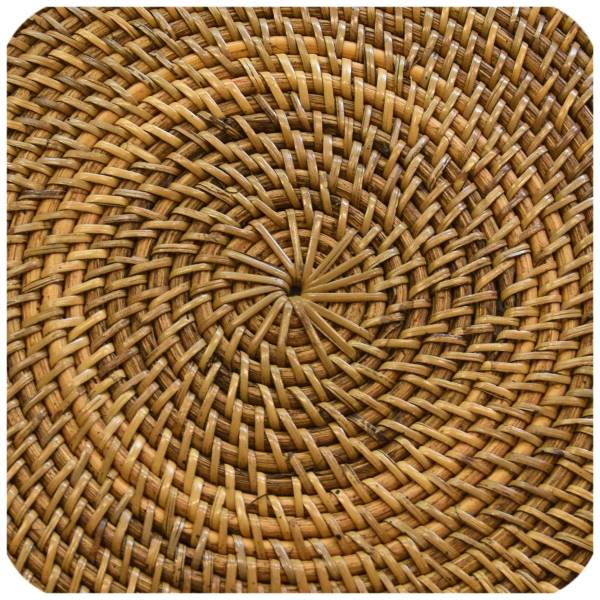 Simandra Untersetzer aus Rattan, Platzdeckchen, Tisch-Set dekorative Handarbeit Angebote